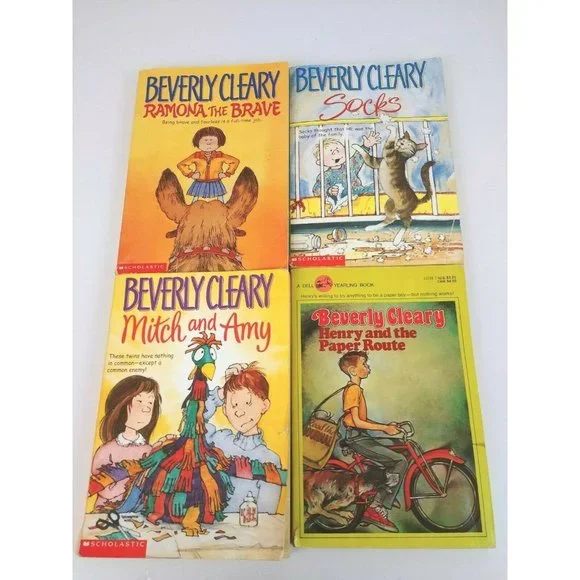 Lot of 4 Beverly Cleary Children’s Books - Picture 1 of 6